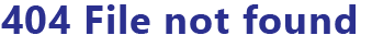 File not found